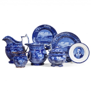 אספנות של כלי קרמיקה מעוטרים בהדפס מועבר (Transfer printing ceramic)
