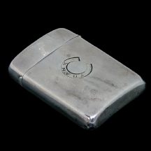 קופסת כסף אנגלית עתיקה מהמאה ה-19