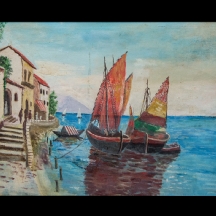 יוסף גדל - 'סירות בנמל'