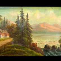 'גבעה על ים'- ציור רוסי ישן