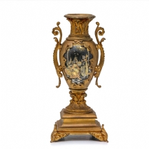 אגרטל ברונזה צרפתי עתיק