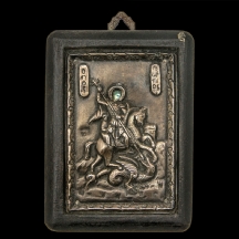 איקונה ישנה עשויה כסף