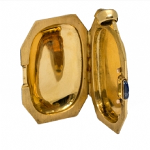 תליון זהב צרפתי מאסיבי