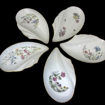 חמישה כלי הגשה גרמנים ישנים, מתוצרת 'הוטשנרוייטר' (X5)