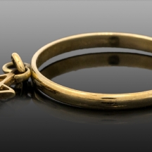 טבעת זהב ומגן דוד