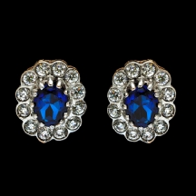 זוג עגילים עשויים זהב