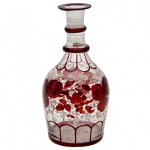 בקבוק (דקנטר) זכוכית אירופאי עתיק מסוף המאה ה-18