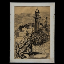 מרגלית זומר - 'נוף עין כרם'