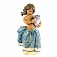 פסלון חרס ספרדי מתוצרת: 'ידרו' (Lladro)