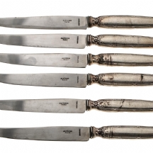 לוט של שישה סכינים מתוצרת WMF