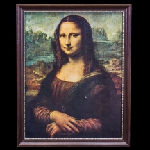 'מונה ליזה' - הדפס על בד