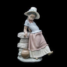 פסלון פורצלן ספרדי איכותי מתוצרת 'יאדרו' ('Lladro')