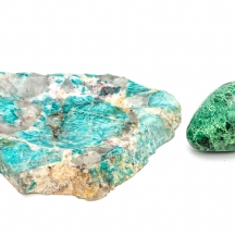 לוט של שני פריטים עשויים אבן אילת (X2)