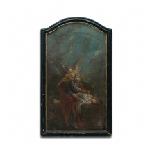 'עקדת יצחק' - ציור אירופאי עתיק, המאה ה-18