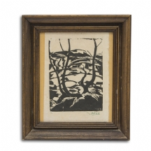 יעקב איזנשר - 'נוף גבעות'