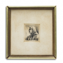 נחום גלבוע - 'ראש אישה זקנה'