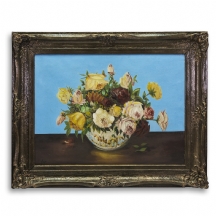 ניקולה קובץ' - 'אגרטל על רקע תכלת'