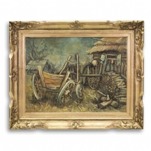 שמואל גולדשטיין - 'חצר החווה'