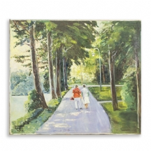 שמואל זולקיס - 'זוג בפארק'