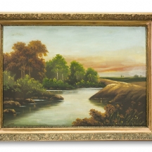 'נוף' - ציור אירופאי ישן