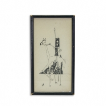 'הלוחם' - הדפס ממוסגר