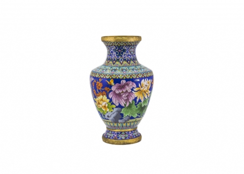 כד קלואזונה (Cloisonné) סיני