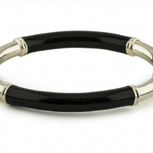 צמיד כסף מעוטר באמייל