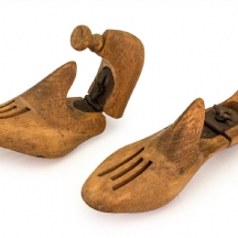 אימומי עץ עתיקים לנעליים (X2)