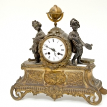 שעון קמין צרפתי עתיק