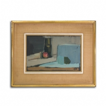 שמואל טפלר - 'טבע דומם עם תפוחים'- הפריט יצא מהמכירה