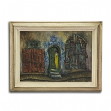 צבי לבני - 'דמות בחלוק צהוב'