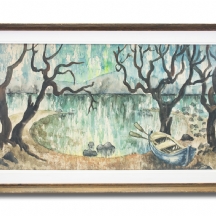 צבי לבני - 'נוף אגם'