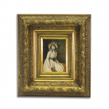 'נערה' - ציור ישן