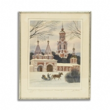 'כנסיה' - ציור רוסי ישן