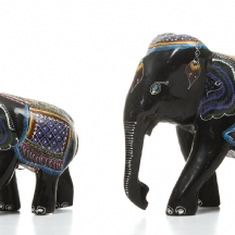 לוט של שני פסלוני פילים (X2)