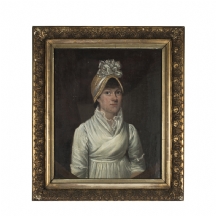'פורטרט אישה בלבן' - ציור