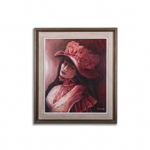 שושי חייט - 'אישה עם כובע'