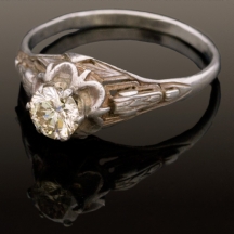 טבעת יהלום עתיקה