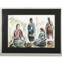 משה טוצ'מסקי - 'רוכלות בשוק'