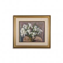 אן מדליי - ''אגרטל פרחים לבנים'
