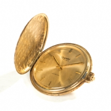 שעון כיס ישן, עשוי זהב