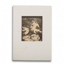 יוסל ברגנר - 'חלום יעקב', ליטוגרפיה