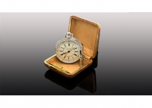 שעון כיס כרונומטר עתיק, מתוצרת 'FUSEE-GEORG WILLIS' אנגליה   (660)