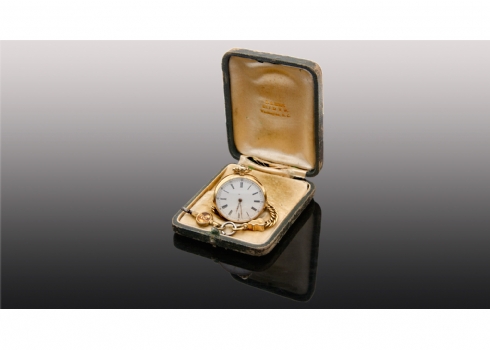 שעון כיס עתיק, מתוצרת צרפת   (662)
