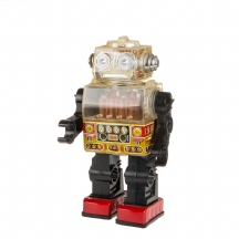 צעצוע ישן משנות השבעים בדמות רובוט