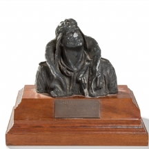 מיכאל גרמן - פסל בדמות הטייס Verne Orr