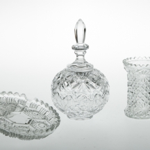 לוט של 5 פרטי קריסטל שונים