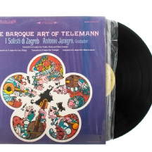 תקליט משומש משנת 1967 - 'THE BAROQUE ART OF TELEMANN'