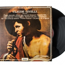 תקליט ישן משומש Claude Civelli