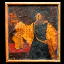 ציור אירופאי עתיק של אריסטו